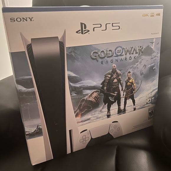Console Sony PS5 Blu-Ray Edition – 825 Go – Blanche – Occasion (très Bon état)